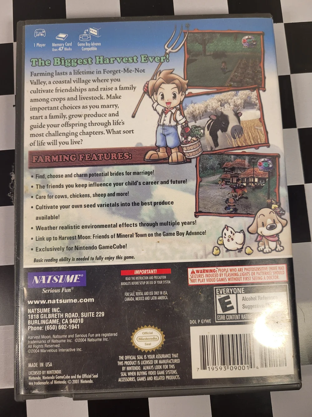 Nintendo simulation crops